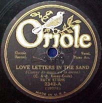 78-Love Letters In The Sand - Oriole 2342-A